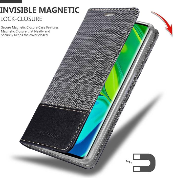 Produktbild Cadorabo Book Jeans Optik Hülle (Xiaomi Redmi Note 10, Xiaomi Redmi Note 10S)