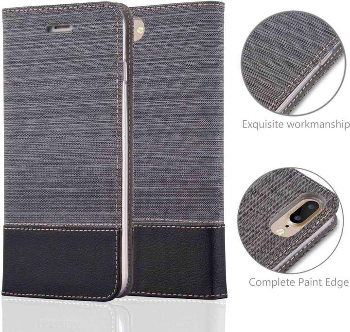 Actual product image Cadorabo Book Jeans Optics Cover (Apple iPhone 7 Plus, Apple iPhone 7s Plus)
