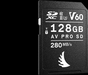 Produktbild Angelbird AV PRO V60 (128 GB, SDXC, U3, UHS-II)