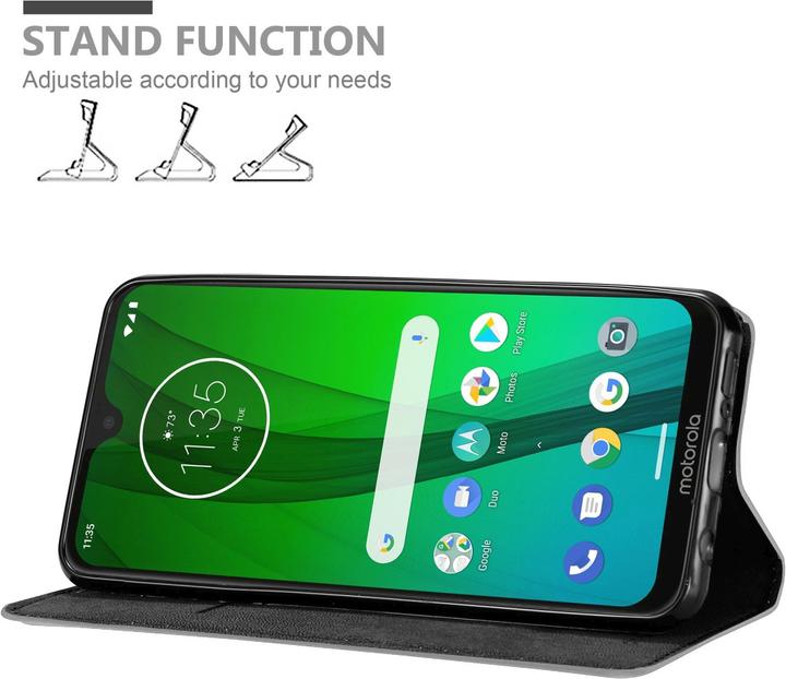 Immagine prodotto Cadorabo Libro Invis. Coperchio magnetico (Motorola Moto G7)