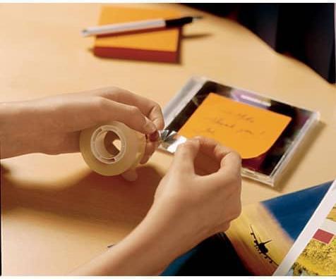 Actual product image tesa tesafilm adhesive tape can be torn by hand (19 mm)