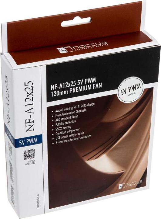 Produktbild Noctua NF-A12 PWM (120 mm, 1 x)