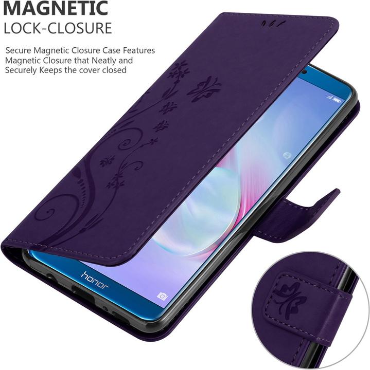 Image du produit Cadorabo Pochette Flower Book (Honor 9X Lite)