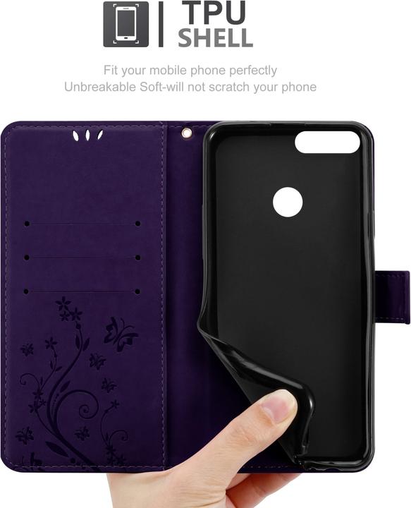 Image du produit Cadorabo Pochette Flower Book (Honor 9X Lite)