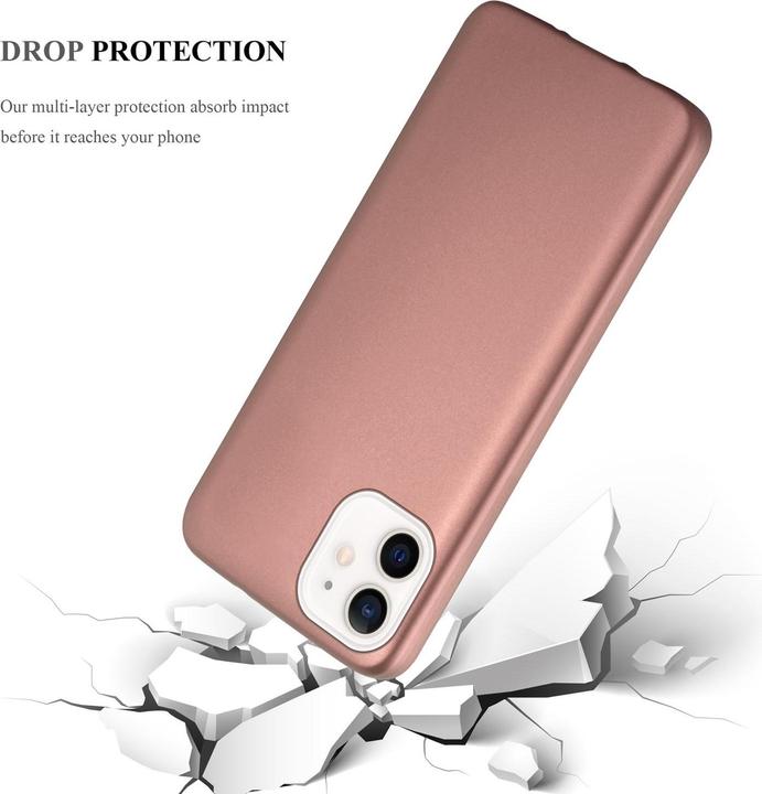 Immagine prodotto Cadorabo Copertura metallica opaca in TPU (Apple iPhone 12 mini)