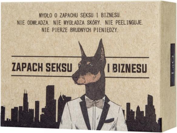 Actual product image LaQ Doberman Bar Soap - The Scent of Sex and Business 85g (Liquid soap)