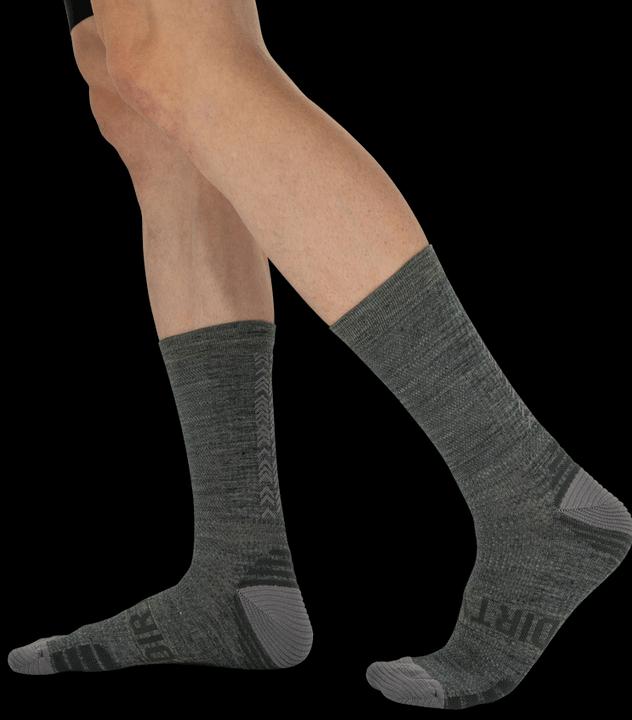 Actual product image Dirtysox Running Merino - Pro - Arrows - Grey (44 - 47)