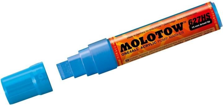 Actual product image Molotow Felt-tip pen One4all 627HS shock blue 161 (shock blue medium, 15 mm, 1 x)