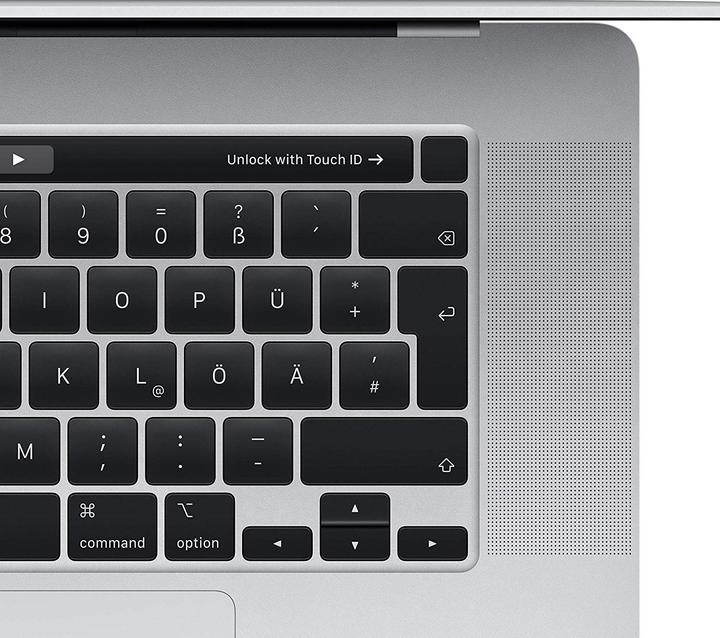 Image du produit Apple MacBook Pro 16 – 2019 (16", Intel Core i9-9880H, 16 Go, 1000 Go, DE)