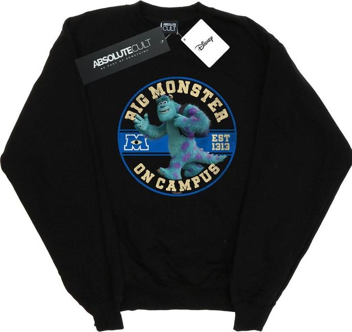 Actual product image Disney Mens Monsters University Monster On Campus Sweatshirt (4XL)
