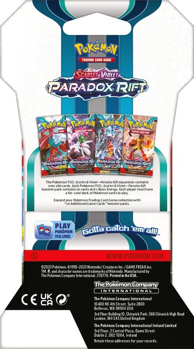 Immagine prodotto Pokémon Paradox Rift (Inglese, Pacchetto Booster)