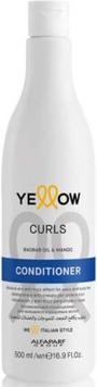 Actual product image Alfaparf Yellow Curls Anti-Frizz Balm and Moisturizing Cream Conditioner 500ml (500 ml)