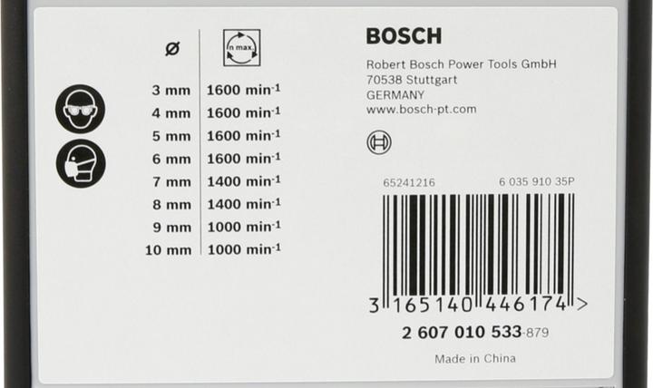 Produktbild Bosch Professional Zubehör PRO Wood Holzspiralbohrer-Set. 8-tlg. (5 mm, 6 mm, 7 mm, 8 mm, 9 mm, 10 mm, 3 mm, 4 mm)