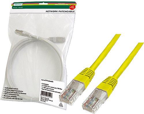 Actual product image Digitus CAT 5e U/UTP patch cord (U/UTP, CAT5e, 1 m)