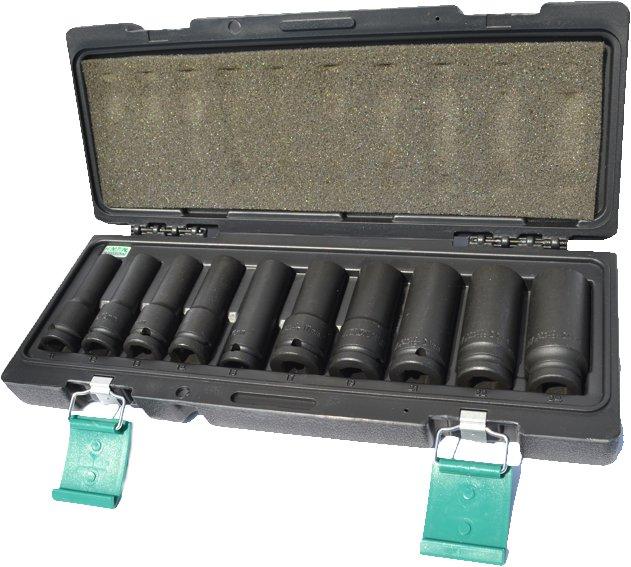 Produktbild Honiton NASADKI 10cz. 1/2" UDAR.DŁ. 4002 (1/2")