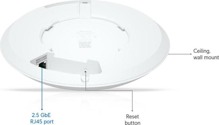 Actual product image Ubiquiti Compact, ceiling-mount WiFi 7 (4300 Mbit/s)