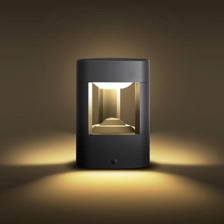 Image du produit Lucande Luminaire de jardin Nanna LED H20 Anthracite (730 lm, IP54)