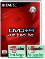 Produktbild Emtec E-DVD+R 4,7GB 16X VB SINGLE