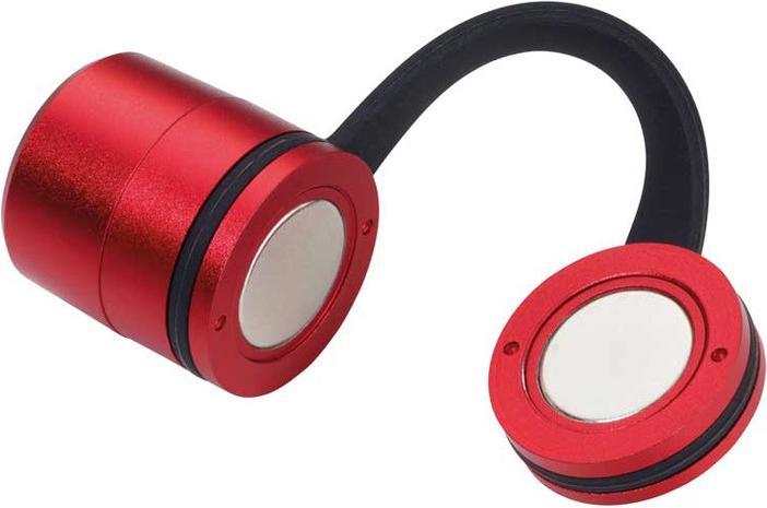Produktbild Troika ECO RUN Taschenlampe mit LED-Licht, 3 Leuchtfunktionen, inkl. Ladekabel, rot (3.60 cm)