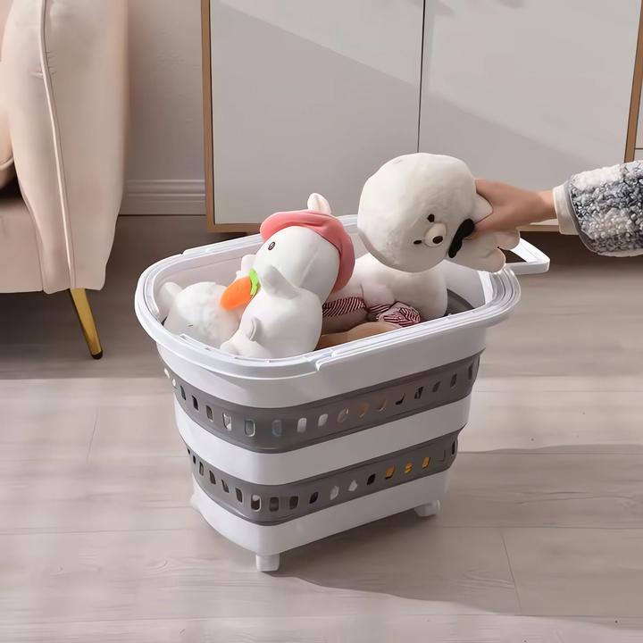 Actual product image König Design Laundry basket Foldable laundry bin Laundry box Laundry bin Storage basket 38 L (38 l)