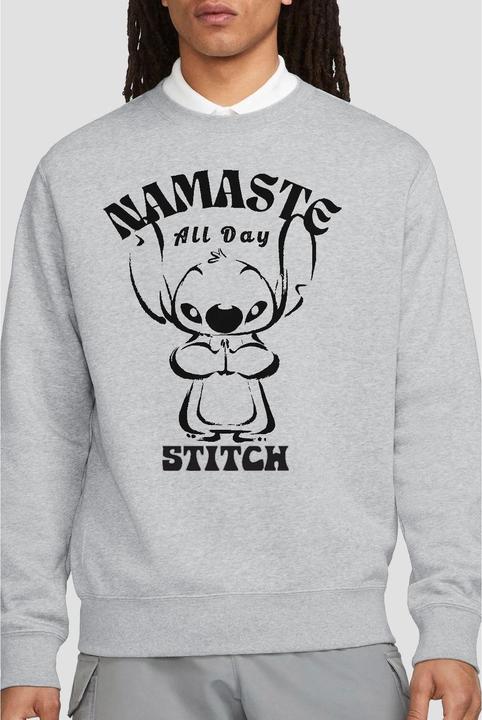 Immagine prodotto Lilo & Stitch Namaste All Day Felpa Adulto Unisex (M)