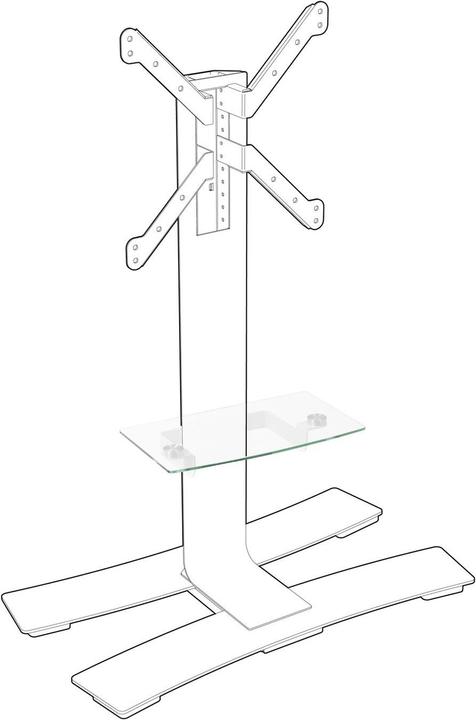 Actual product image Erard Will shelf (AV Support)