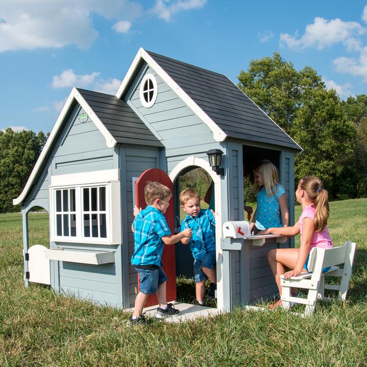 Actual product image Backyard Discovery Spring Cottage Playhouse