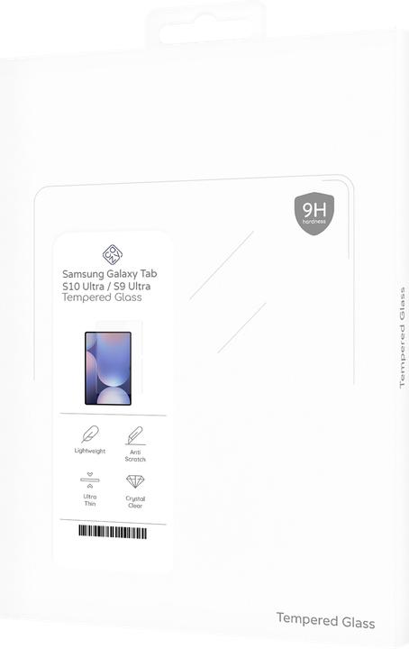 Actual product image Cazy Protective glass compatible with Samsung Galaxy Tab S9 Ultra - Tempered glass screen protector - (1 Piece, Galaxy Tab S9 Ultra)