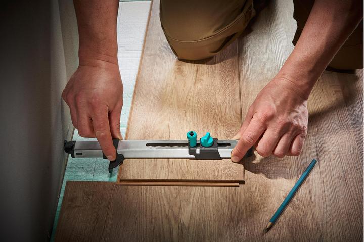 Actual product image wolfcraft wolfcraft 1 Laminat- / Designboden Einpass Set (Laying set)