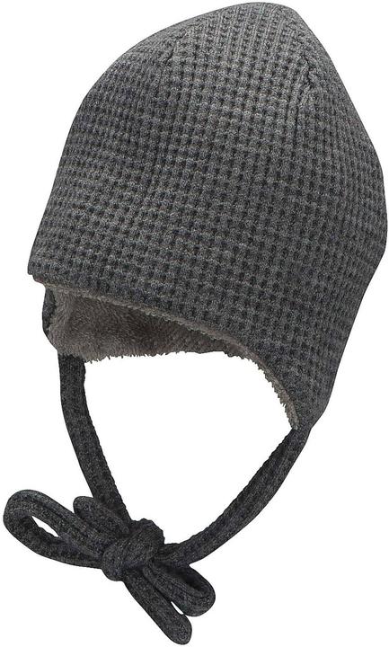 Sterntaler Wintermütze Waffeloptik Rauchgrau Gr. 45 (45)