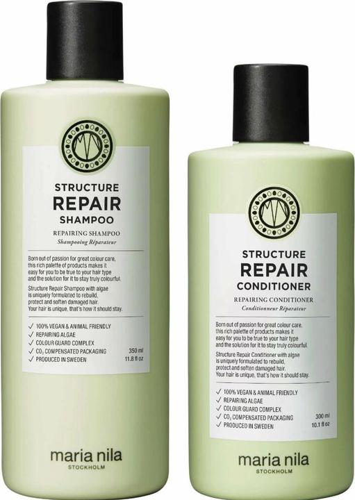 Image du produit Maria Nila Shampooing réparateur de structure (350 ml, Shampoing liquide)