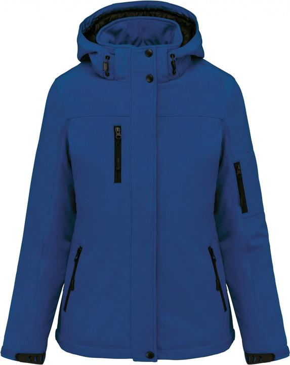 Kariban Damen Softshell-Hoodie-Jacke mit Futter