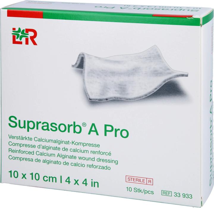 Actual product image Suprasorb A Pro 10x10cm 10 pcs
