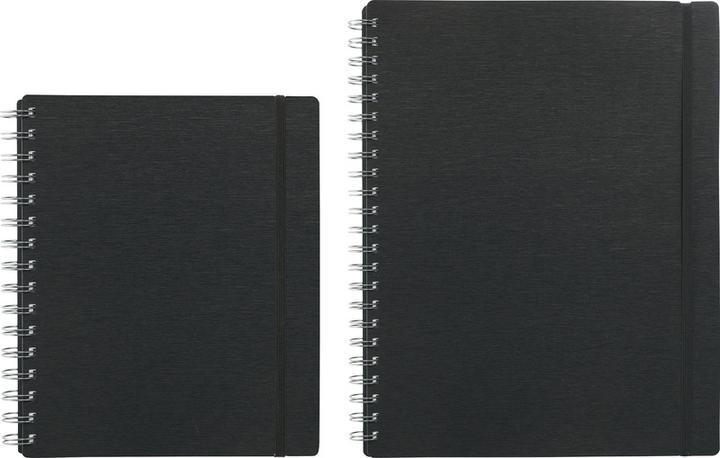 Image du produit Kolma Carnet de notes LineaVerde A4 recyclé quadrillé noir (A4, Quadrillé, Couverture rigide)