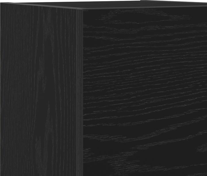 Produktbild VidaXL 4-teiliges TV-Schrank-Set Schwarz Eiche Holzwerkstoff (80 x 30 x 80 cm)