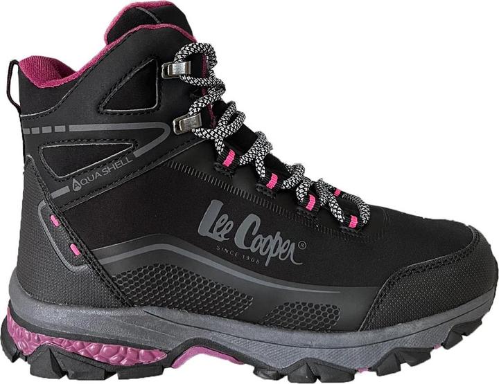 Lee Cooper Damen Laufschuh Schwarz-Pink LCJ-23-01-2020LA (12, 13, 14, 15, 16, 17, 18, 19, 20, 21, 22, 23)