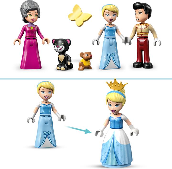 Produktbild LEGO Cinderellas Schloss (43206, LEGO Disney)