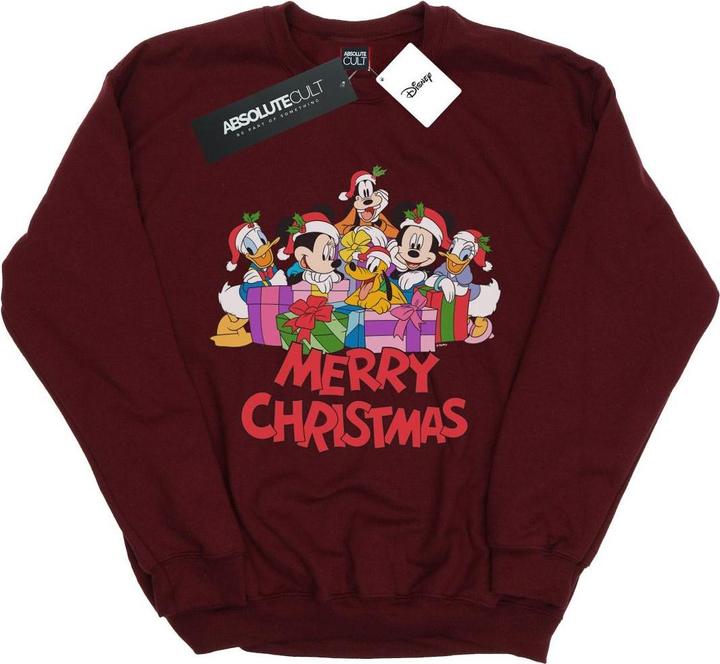 Disney Mickey Mouse And Friends Christmas Sweatshirt Mädchen