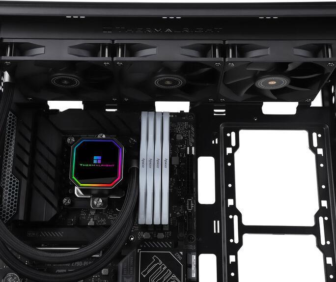 Immagine prodotto Thermalright Frozen Prism 360 BLACK Complete Water Cooling, RGB - 360 mm, schwarz