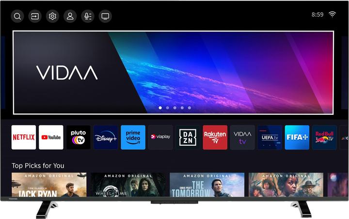 Actual product image Toshiba 40LV2E63DAZ (100 cm (40 inch), black, FullHD, Triple Tuner, SmartTV, VIDAA) (40", LED, Full HD)