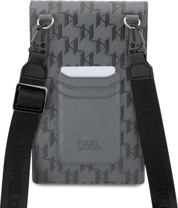 Produktbild Karl Lagerfeld Torebka KLWBSAMSMG srebrny/silver Saffiano Mongram Plaque