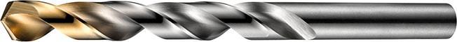Actual product image Dormer Twist drills DIN 338 type N A002 nominal Ø 4.6 mm HSS profile ground TiN straight shank 4XD Right (4.6 millimetres)