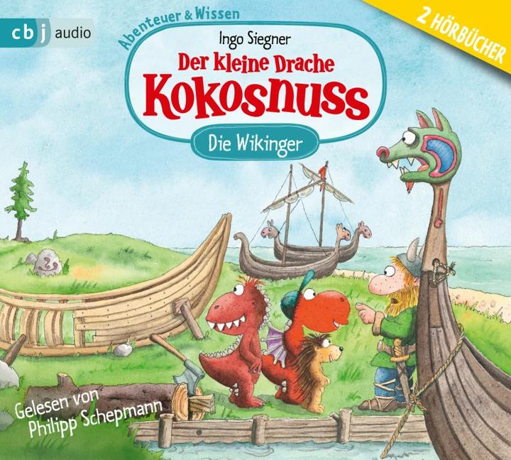 Actual product image The Little Dragon Coconut - Adventure & Knowledge The Viking (Ingo Siegner, Philipp Schepmann, German)