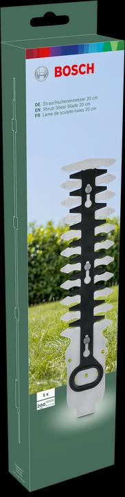 Produktbild Bosch Home & Garden Strauchscherenmesser 20 cm für ASB (Heckenschere, Rasenmäher Messer + Ersatzmesser Gartenmaschinen)