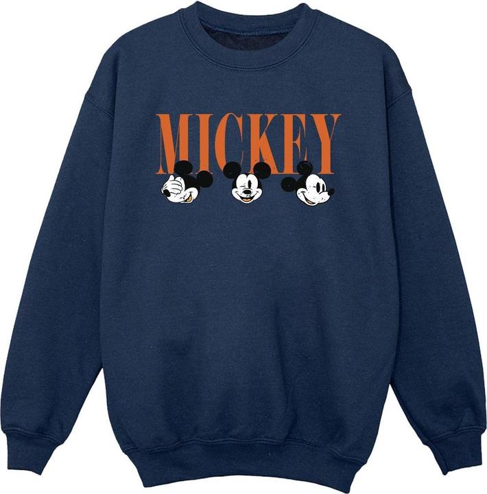 Disney Mickey Mouse Faces Sweatshirt Jungen