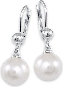 Brilio Silver - Silver earrings with synthetic pearls 438 001 01726 04 (Synthetische Steine)