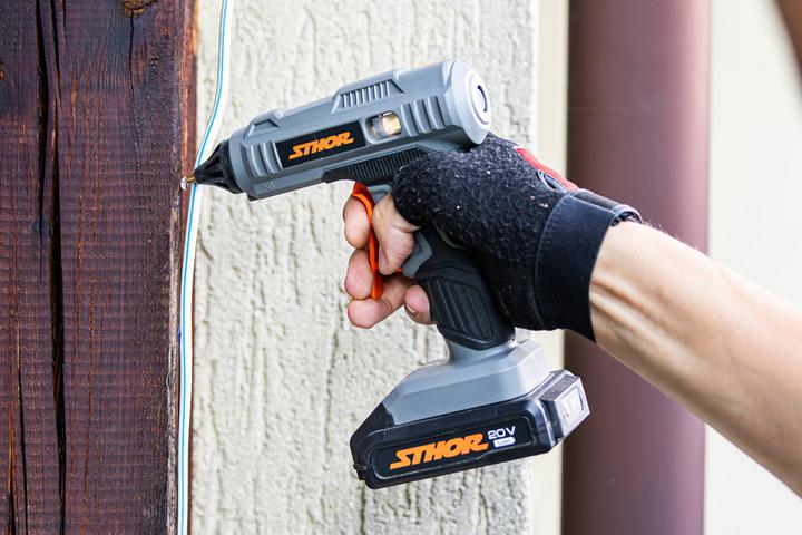 Produktbild Toya Sthor Klebepistole 20v 11mm Ohne Akku Und Ladegerät