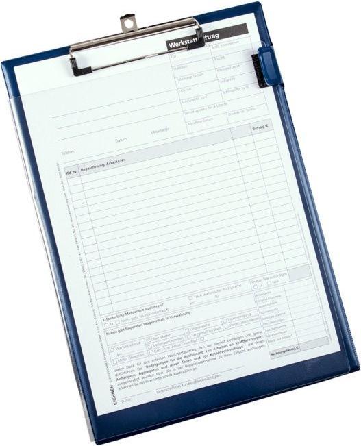 Produktbild Eichner Auftragstasche mit Klettverschluss DIN A4 rot (A4, 10 x)