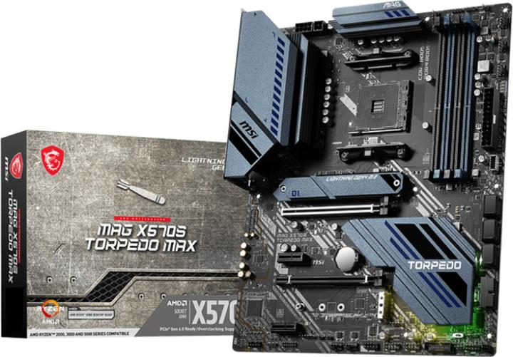 Image du produit MSI MAG X570S TORPEDO MAX (AM4, AMD X570, ATX)