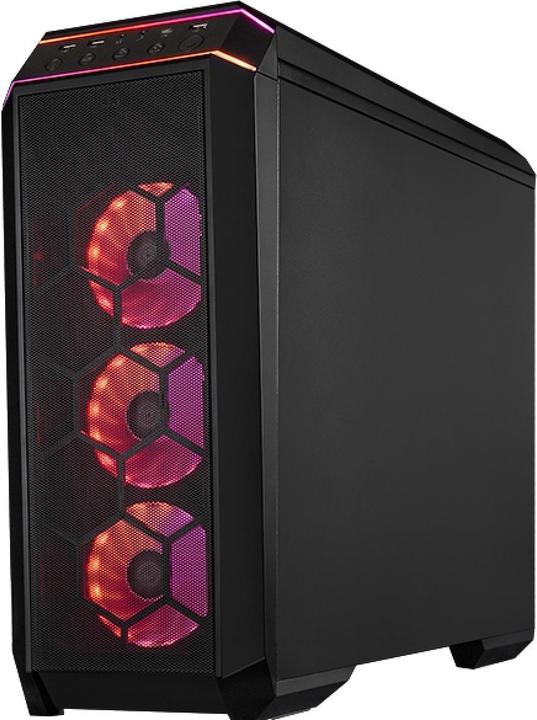 Produktbild Chieftec Geh STALLION III Tempered Glass - Tower - schwarz (mATX, ATX, Mini-ITX)